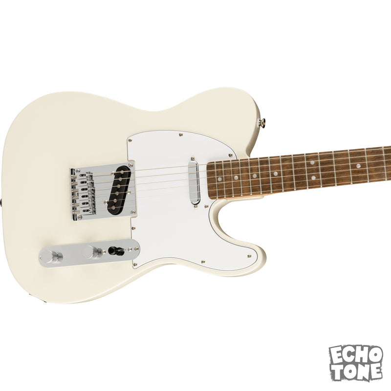 Squier Affinity Series Telecaster (Laurel Fingerboard, White Pickguard, Olympic White)