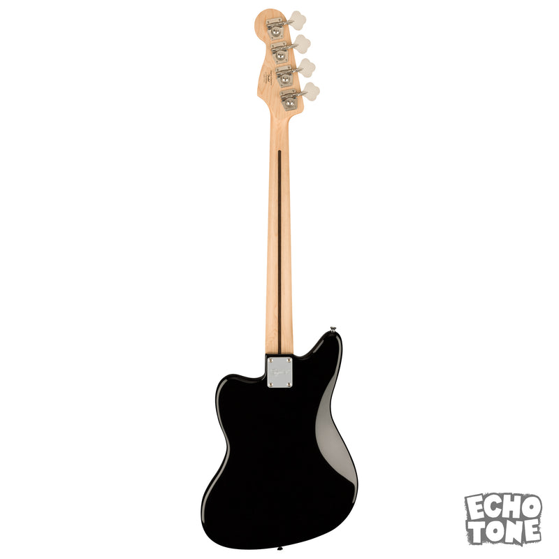 Squier Affinity Series Jaguar Bass H (Maple Fingerboard, Black Pickguard, Black)