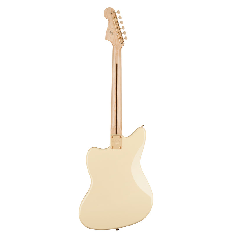 Squier 40th Anniversary Jazzmaster Gold Edition (Laurel Fingerboard, Gold Anodized Pickguard, Olympic White)