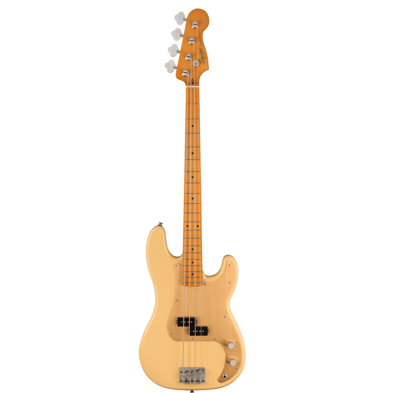 Fender 40th Anniversary Precision Bass (Vintage Edition, Maple Fingerboard, Gold Anodized Pickguard, Satin Vintage Blonde)