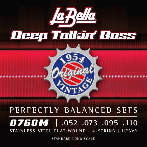 La Bella Deep Talkin' Bass Flatwound Bass Strings