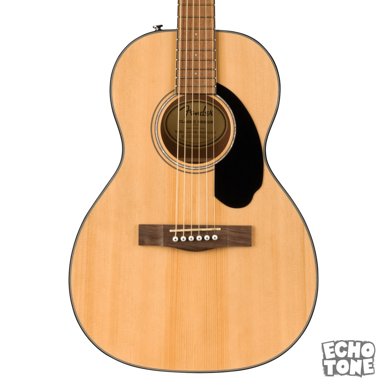 Fender CP-60S Parlour Acoustic Guitar (Walnut Fingerboard, Natural)