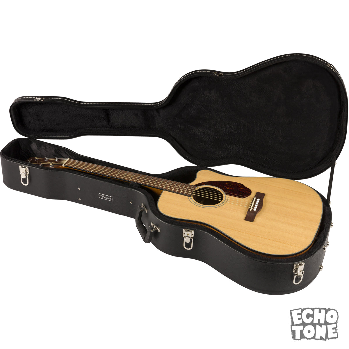 Fender CD-140SCE Dreadnought Acoustic (Pickup, Cutaway & HSC)