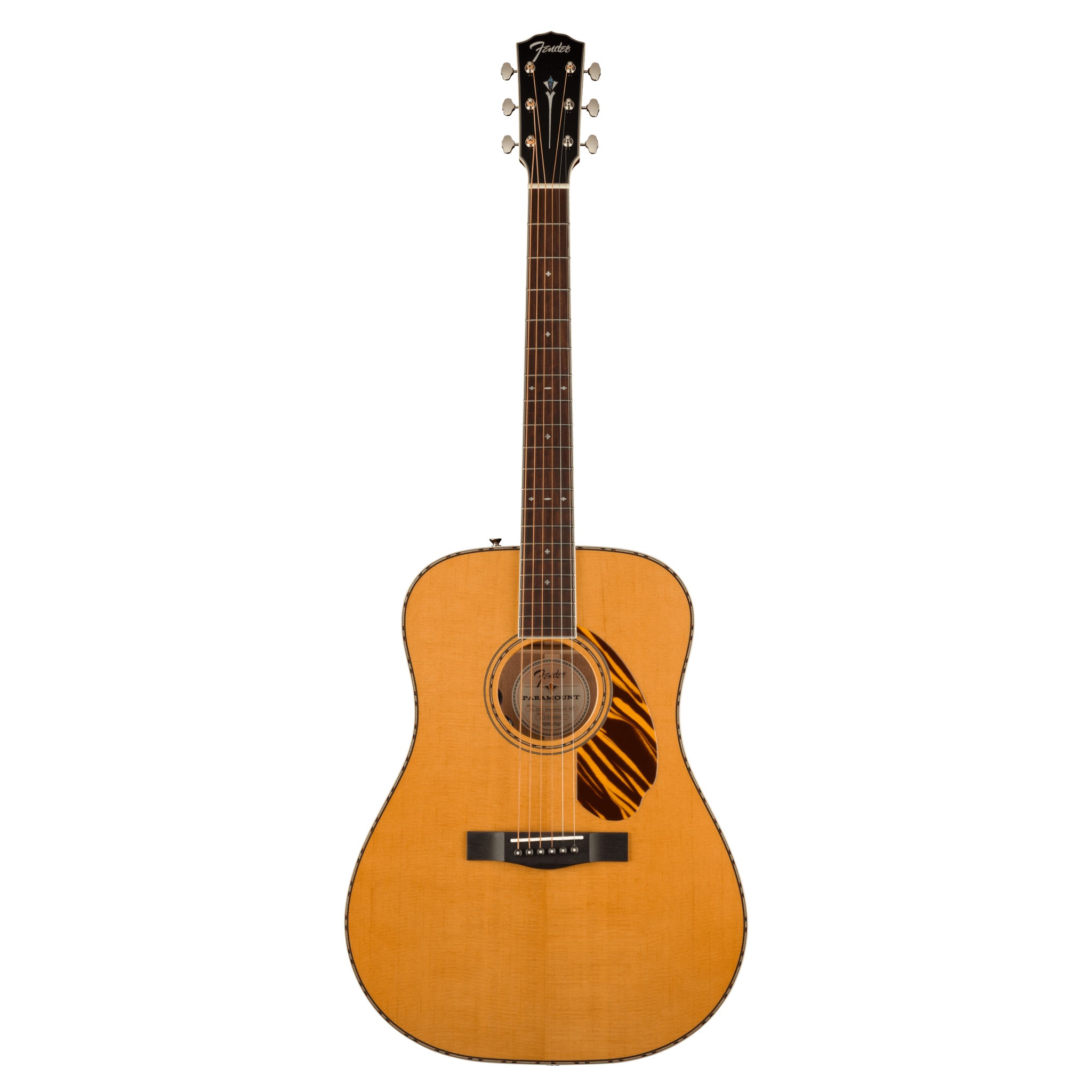 Fender PD-220E Dreadnought (Ovangkol Fingerboard, Natural, Deluxe Hardcase)