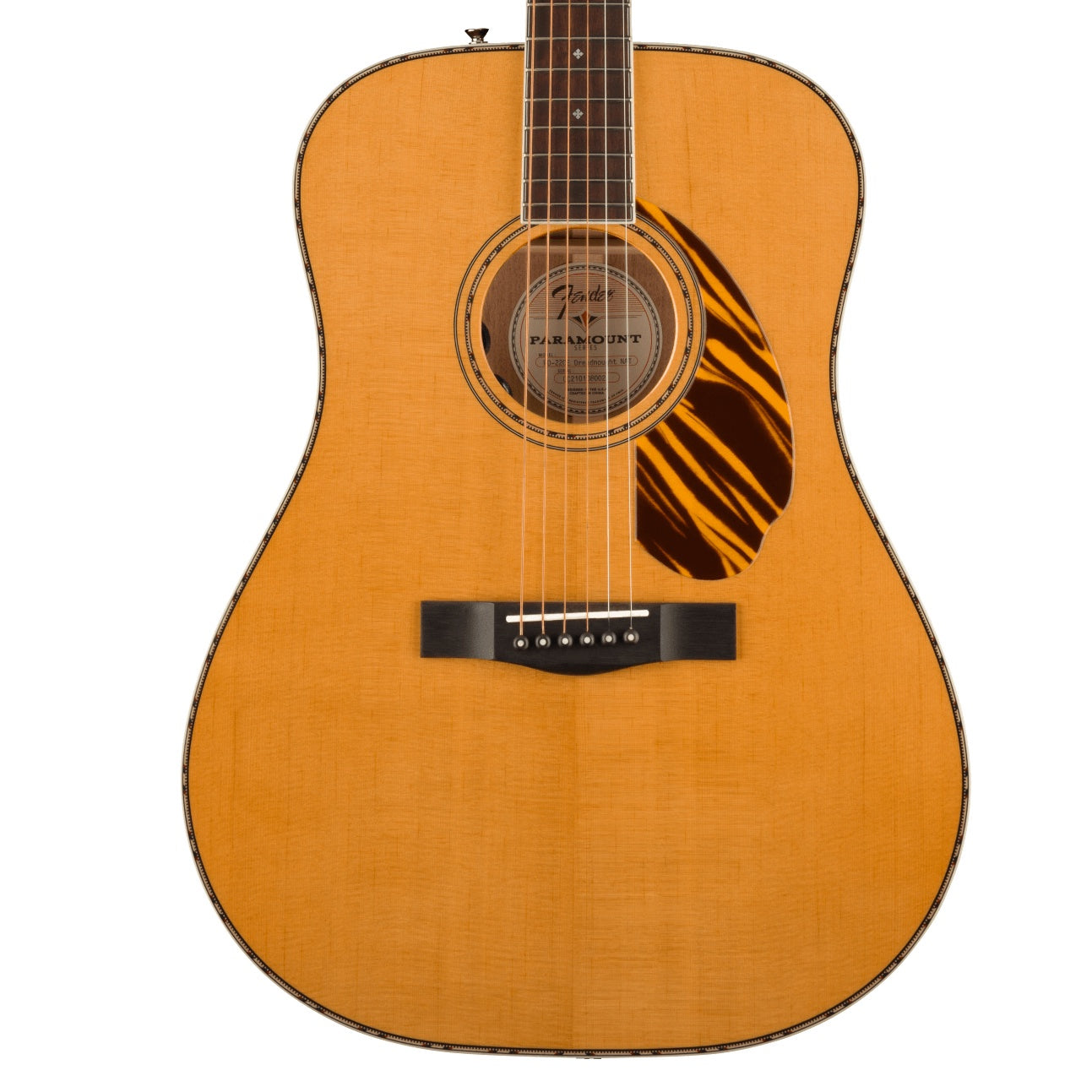 Fender PD-220E Dreadnought (Ovangkol Fingerboard, Natural, Deluxe Hardcase)