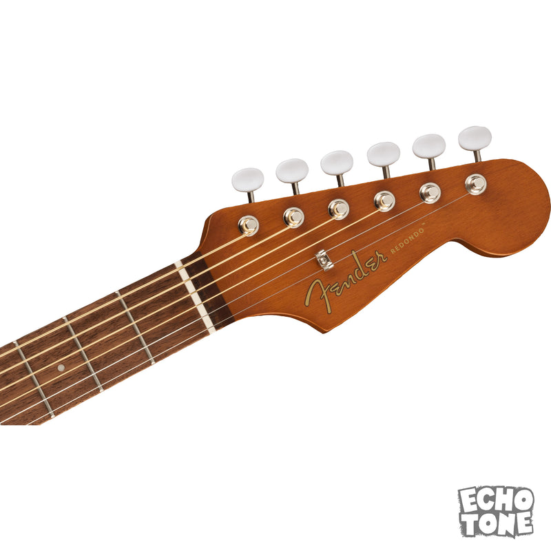 Fender Redondo Mini Acoustic Guitar (Natural, Gig Bag)