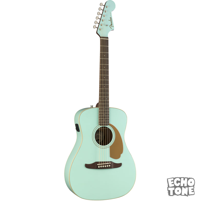 Fender Malibu Player Acoustic Guitar (Aqua Splash)