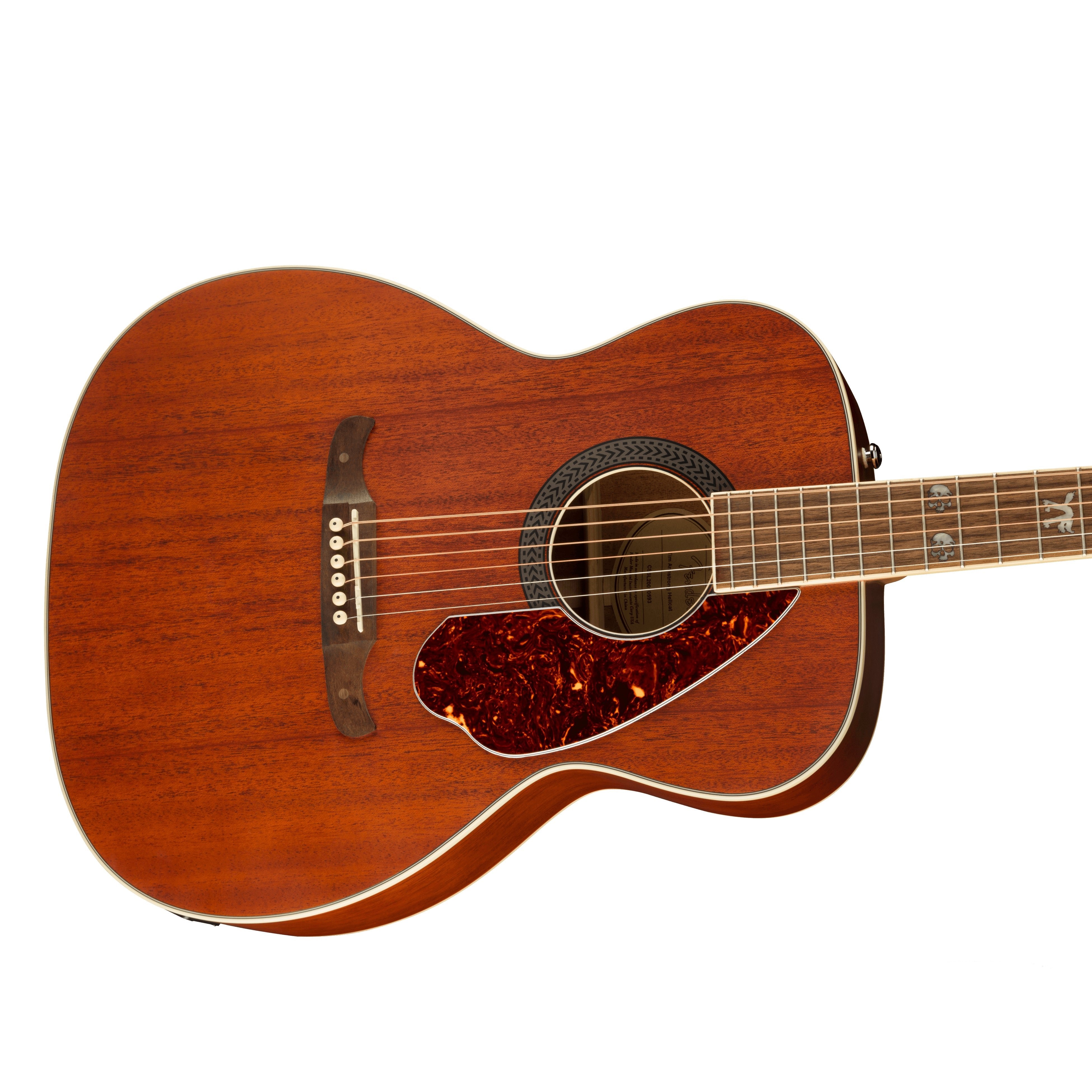 Fender Tim Armstrong Hellcat Acoustic Guitar (Walnut Fingerboard, Natural)