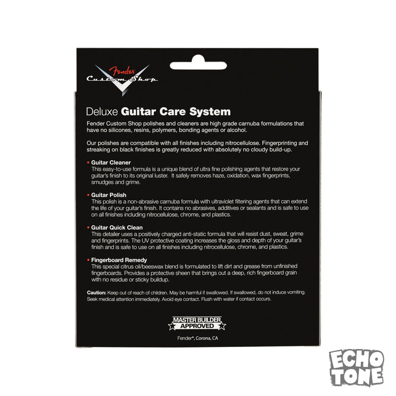 Fender Custom Shop Deluxe Guitar Care Kit (4 Pack)