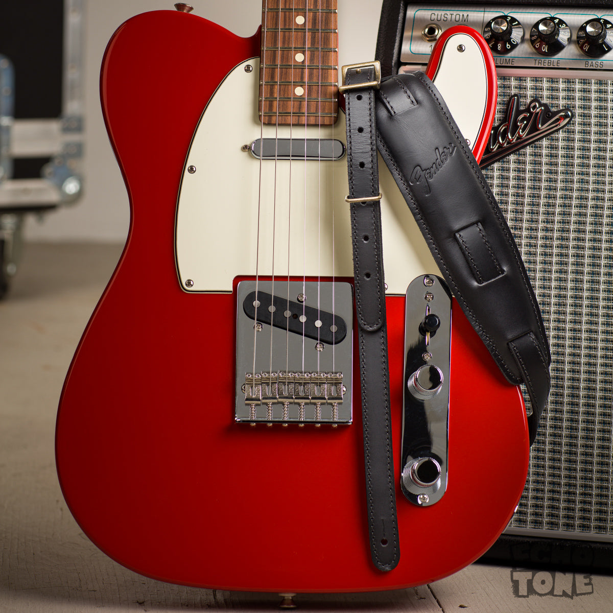 Fender Mustang Saddle Strap - Long (Black)