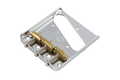 Fender 3-Saddle American Vintage Telecaster Bridge (Brass Saddles, Chrome)