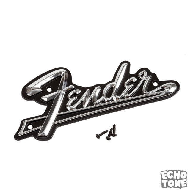 Fender Mid-'60s Black Panel Amplifier Logo