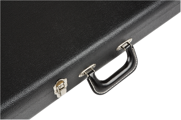 Fender G&G Deluxe Hardshell Case Strat/Tele (Black, Red Interior)