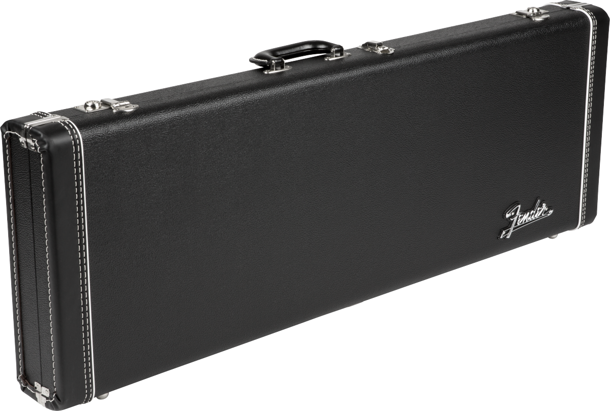 Fender G&G Deluxe Hardshell Case Strat/Tele (Black, Red Interior)
