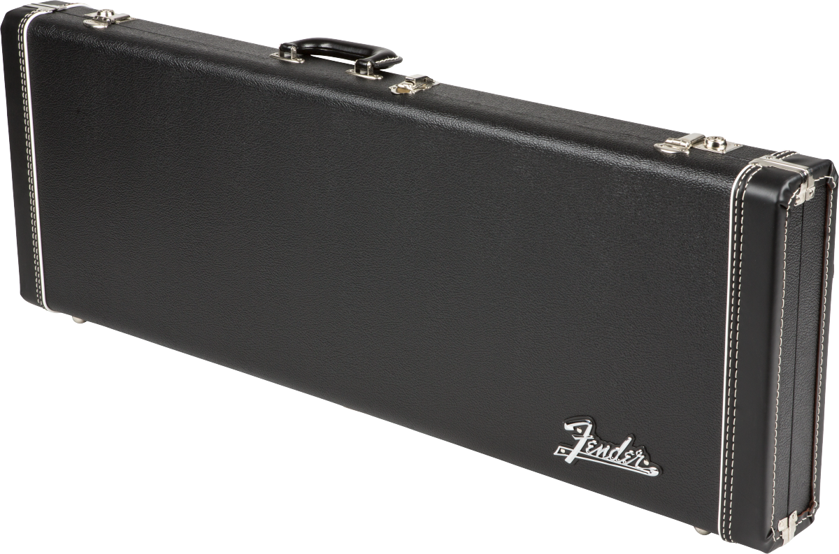 Fender G&G Deluxe Hardshell Case Strat/Tele (Black, Red Interior)