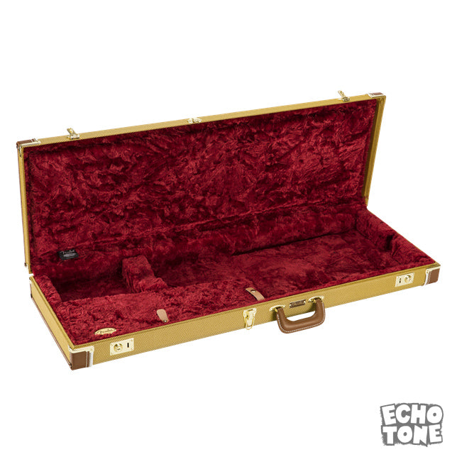 Fender Classic Series Strat/Tele Wood Case (Tweed)
