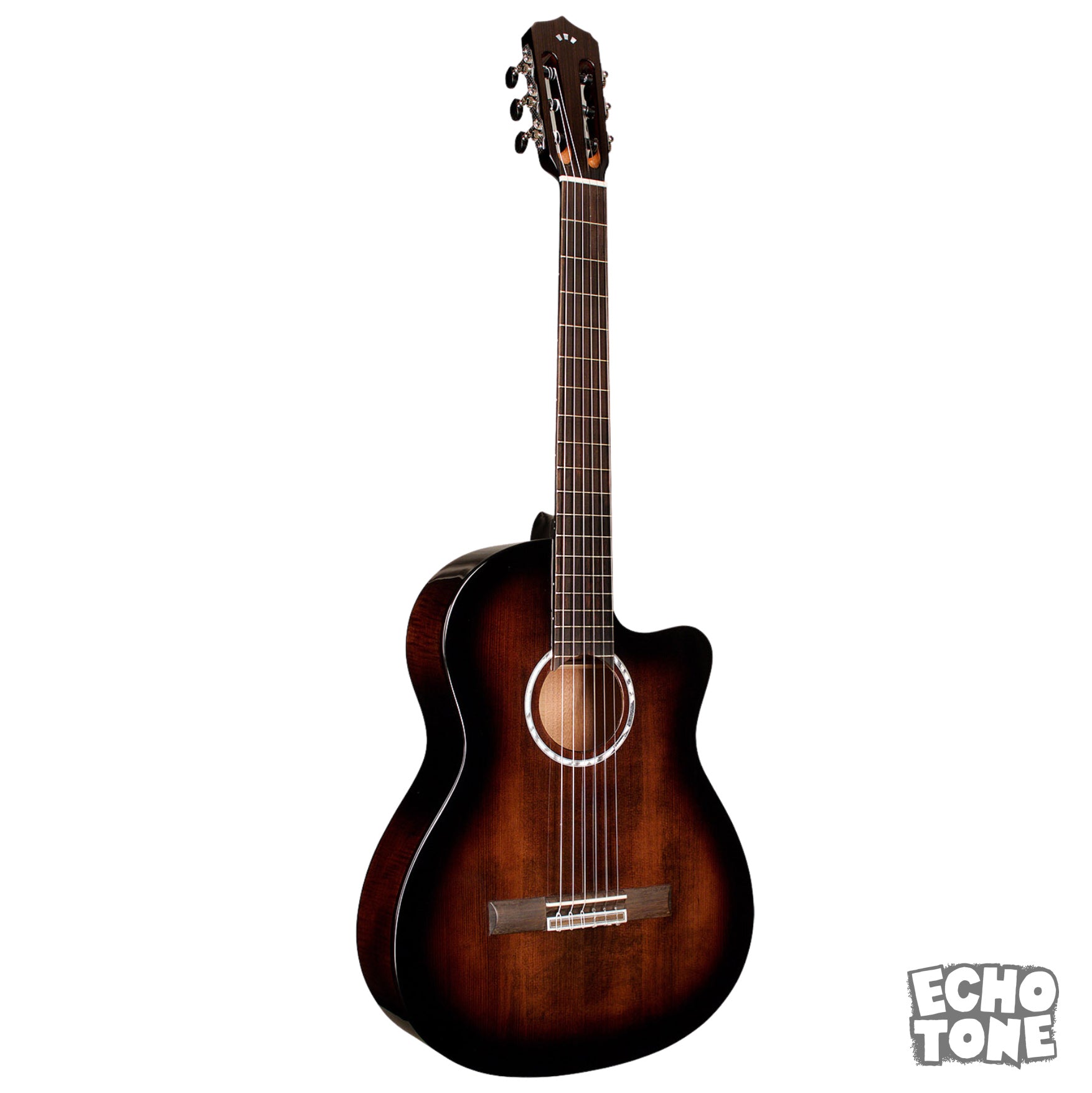 Cordoba Fusion 5 'Sonata Burst' Classical Guitar (Solid Spruce Top, Cutaway & Pickup)