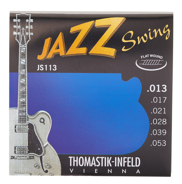 Thomastik 'Jazz Swing' Flatwound Electric Guitar Strings