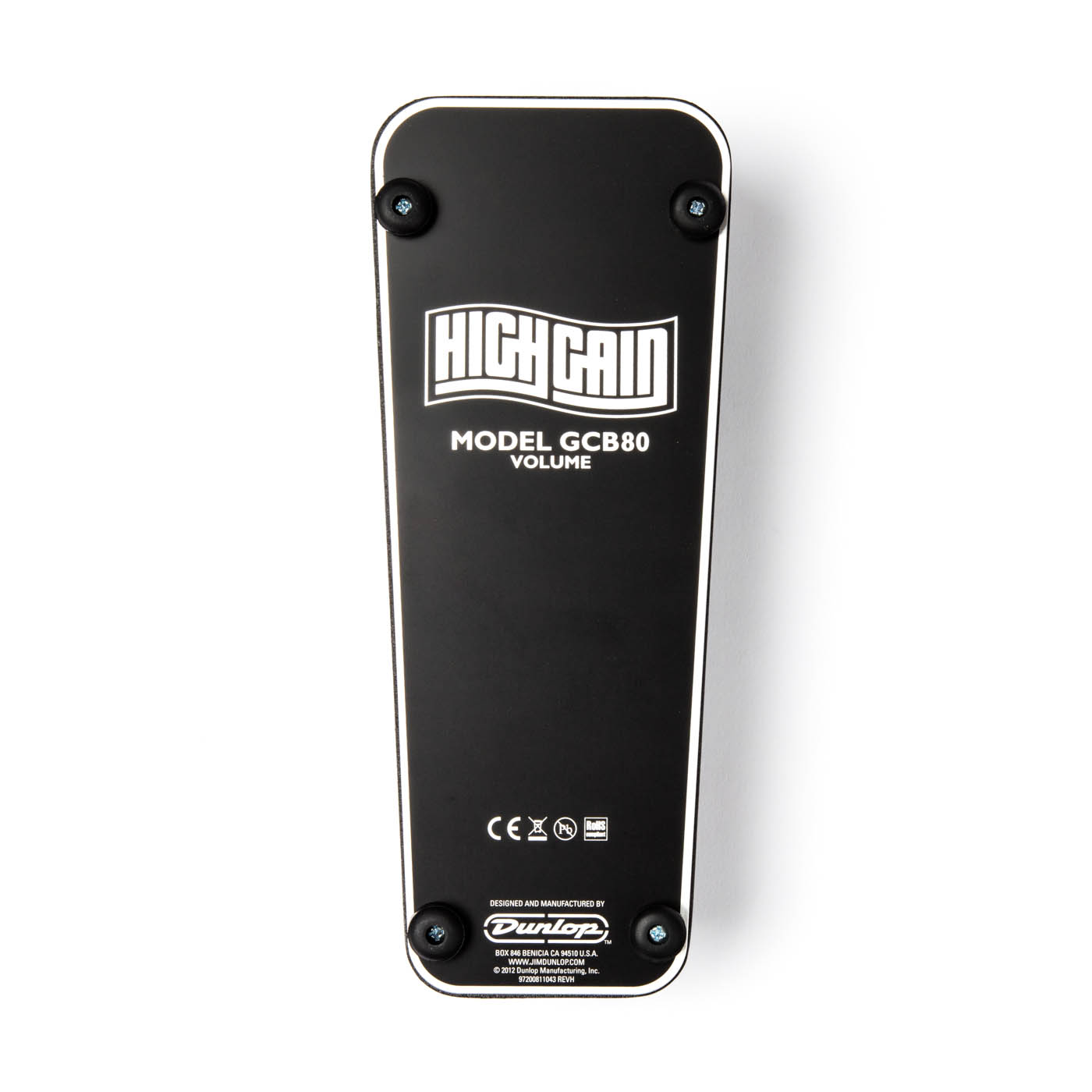 Dunlop High Gain Volume Pedal (CB80VP)