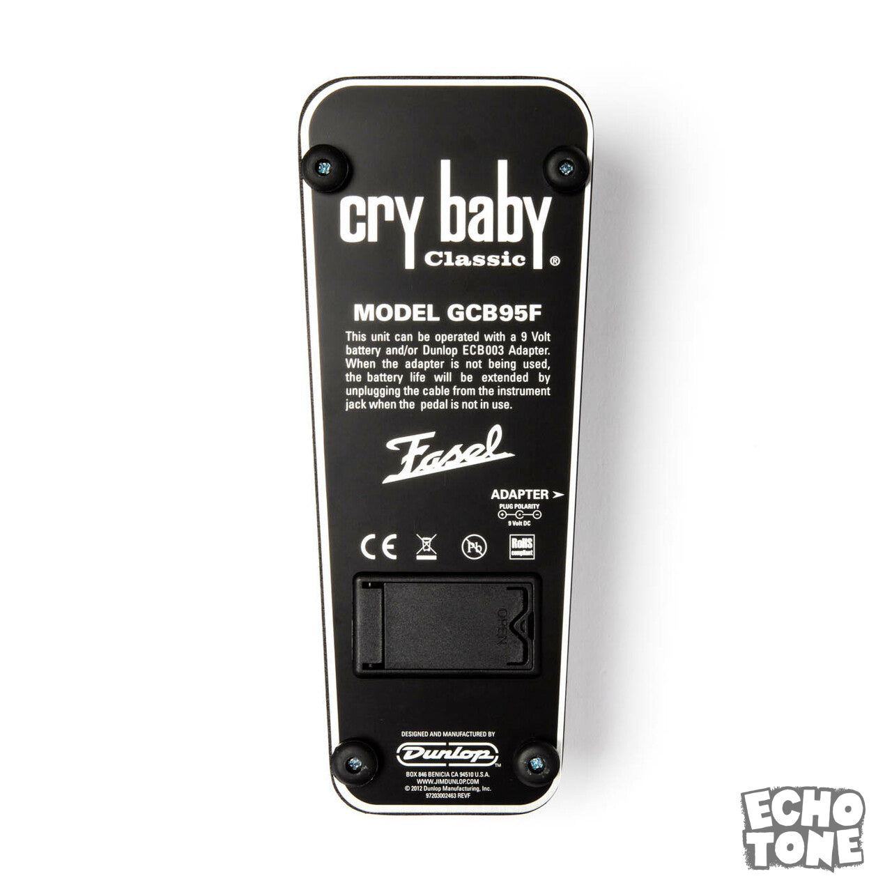 Dunlop Cry Baby Classic Wah (GCB95FL)