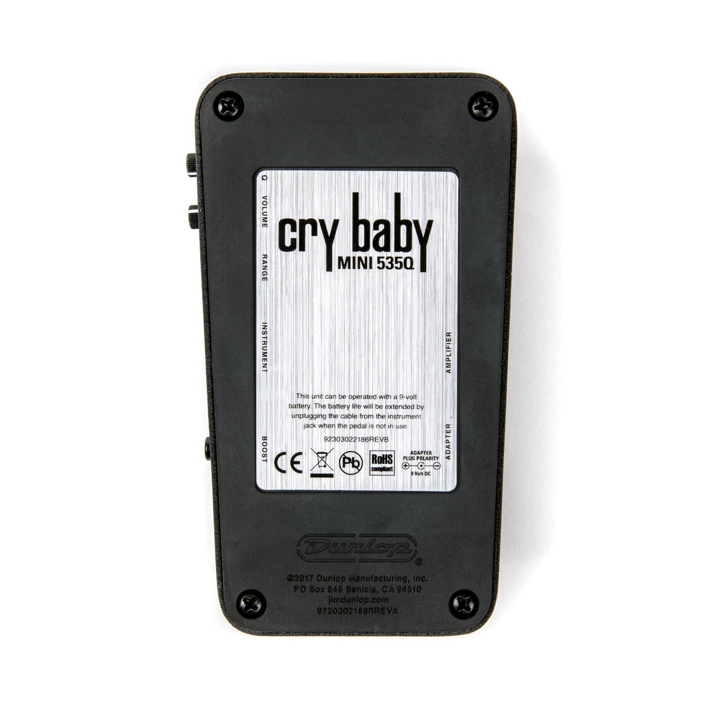 Dunlop Cry Baby Mini 535Q Wah (CBM535Q)