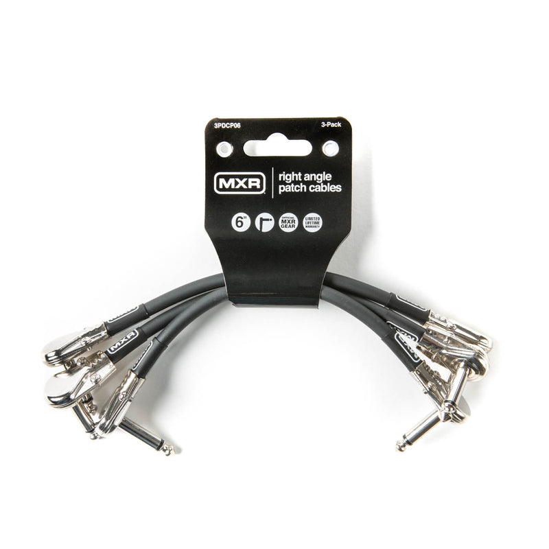 MXR 6" Patch Cables - Pack of Three (JM5063PK)