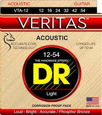 DR Veritas 12-54 Phosphor Bronze Acoustic Guitar Strings