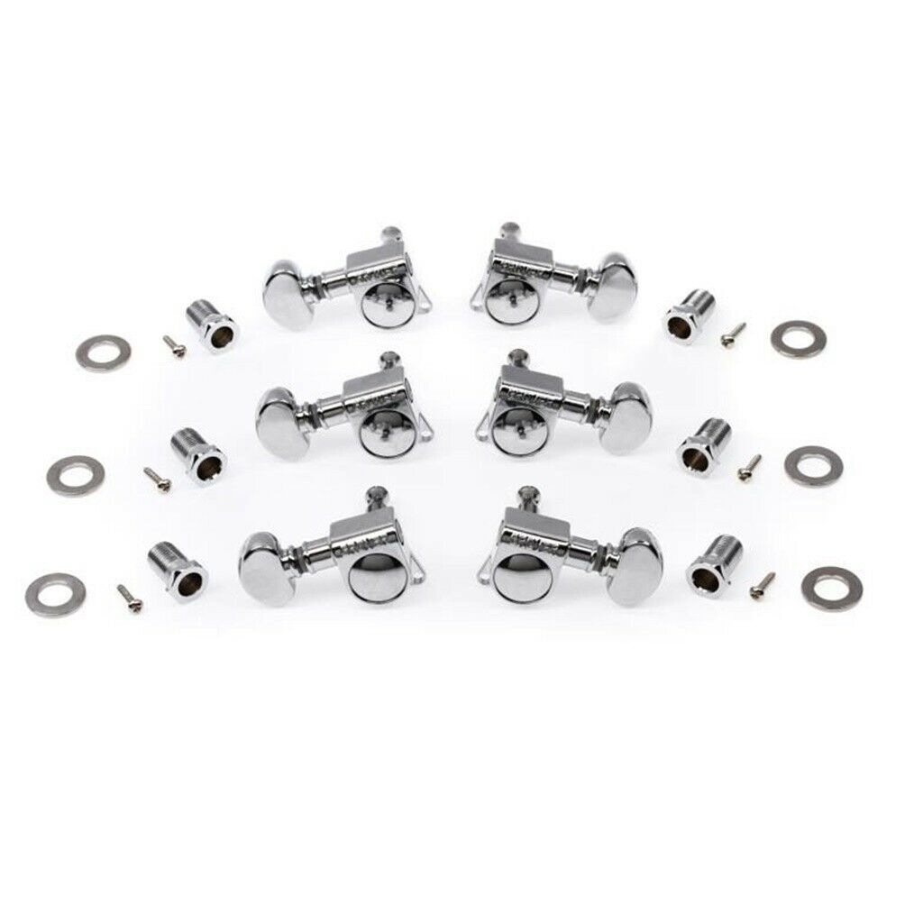 Grover 305C 3-A-Side Mid-Sized Rotomatic Tuners (Chrome)