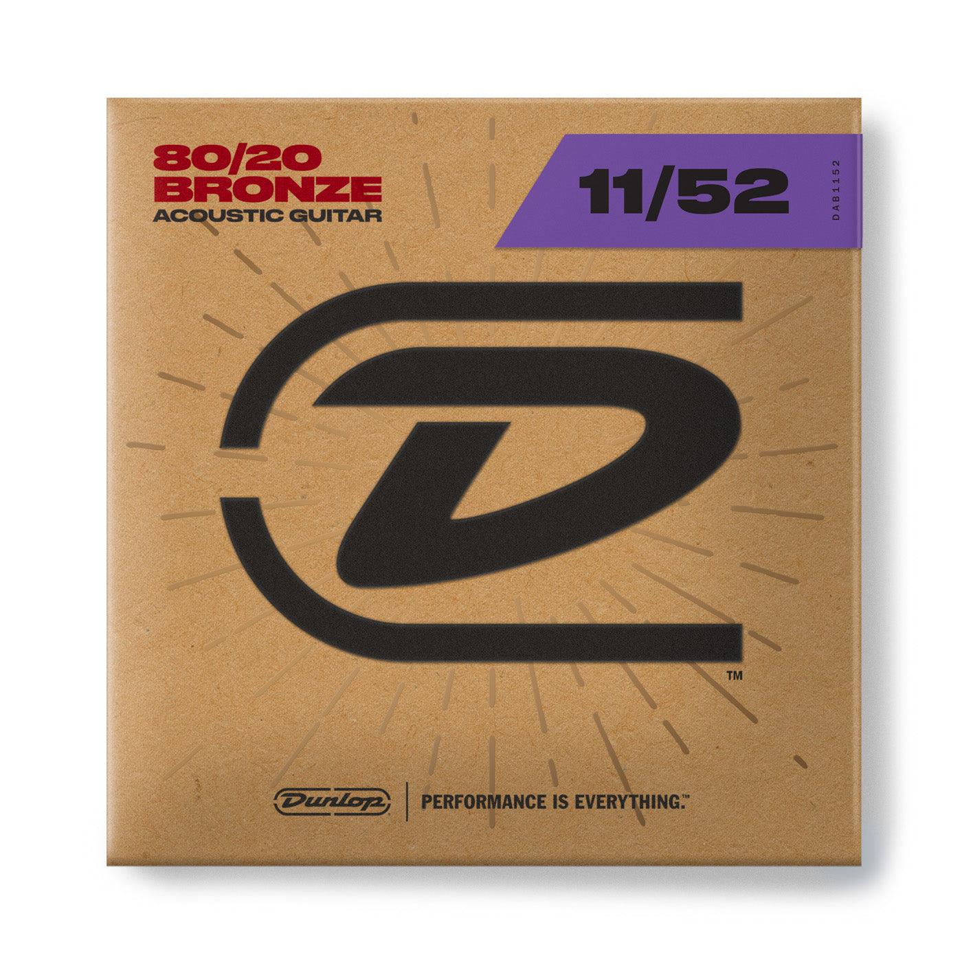 Dunlop 80/20 Bronze Acoustic Guitar Strings