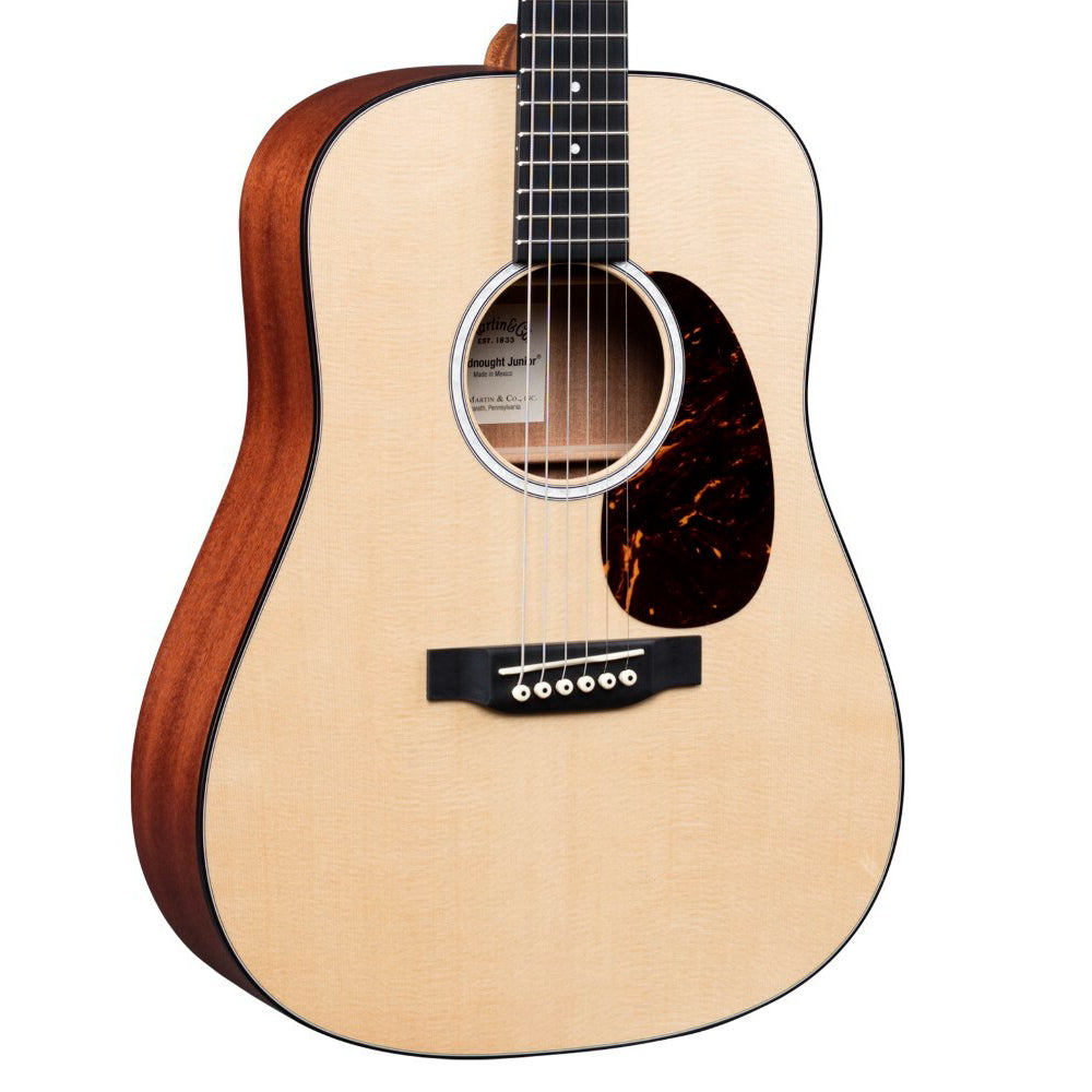 Martin DJR-10E Dreadnought Junior Acoustic Guitar (Spruce/Sapele, Pickup, Gig Bag)