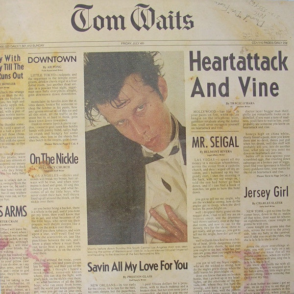 Tom Waits - Heartattack & Vine (Remastered LP)