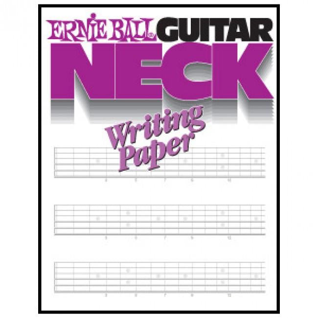 Ernie Ball Guitar Neck Writing Book (E7020 )