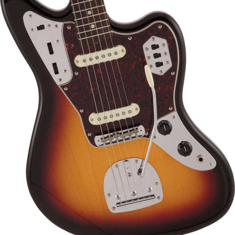 Fender MIJ Traditional '60s Jaguar (Rosewood Fingerboard, 3-Color Sunburst)