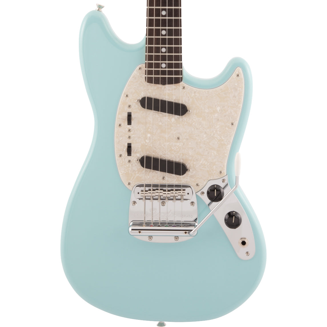 Fender Made in Japan Traditional '60s Mustang (Rosewood Fingerboard, Daphne Blue)