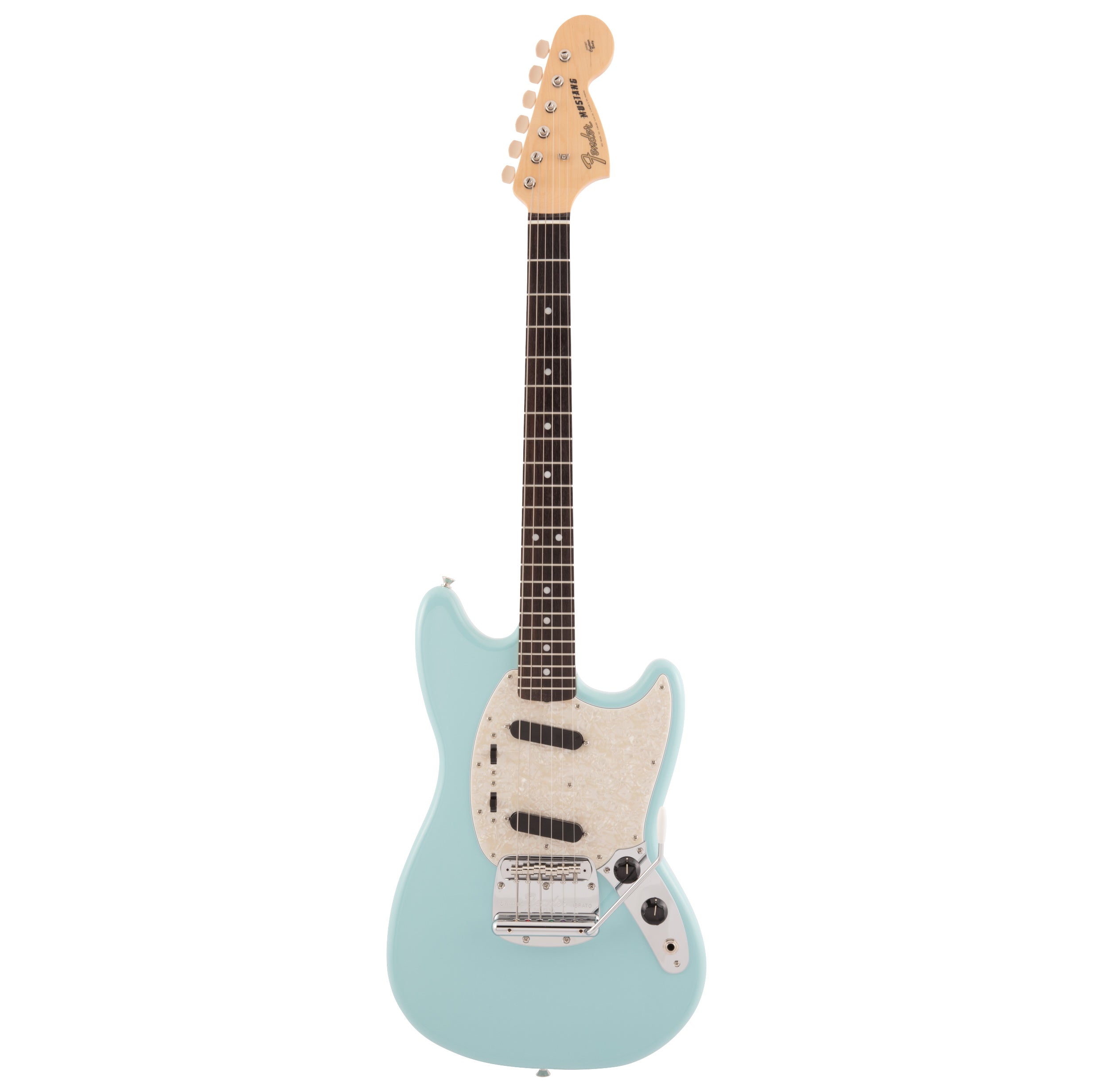 Fender Made in Japan Traditional '60s Mustang (Rosewood Fingerboard, Daphne Blue)