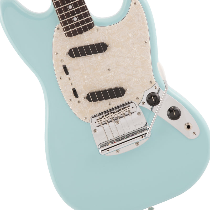 Fender Made in Japan Traditional '60s Mustang (Rosewood Fingerboard, Daphne Blue)