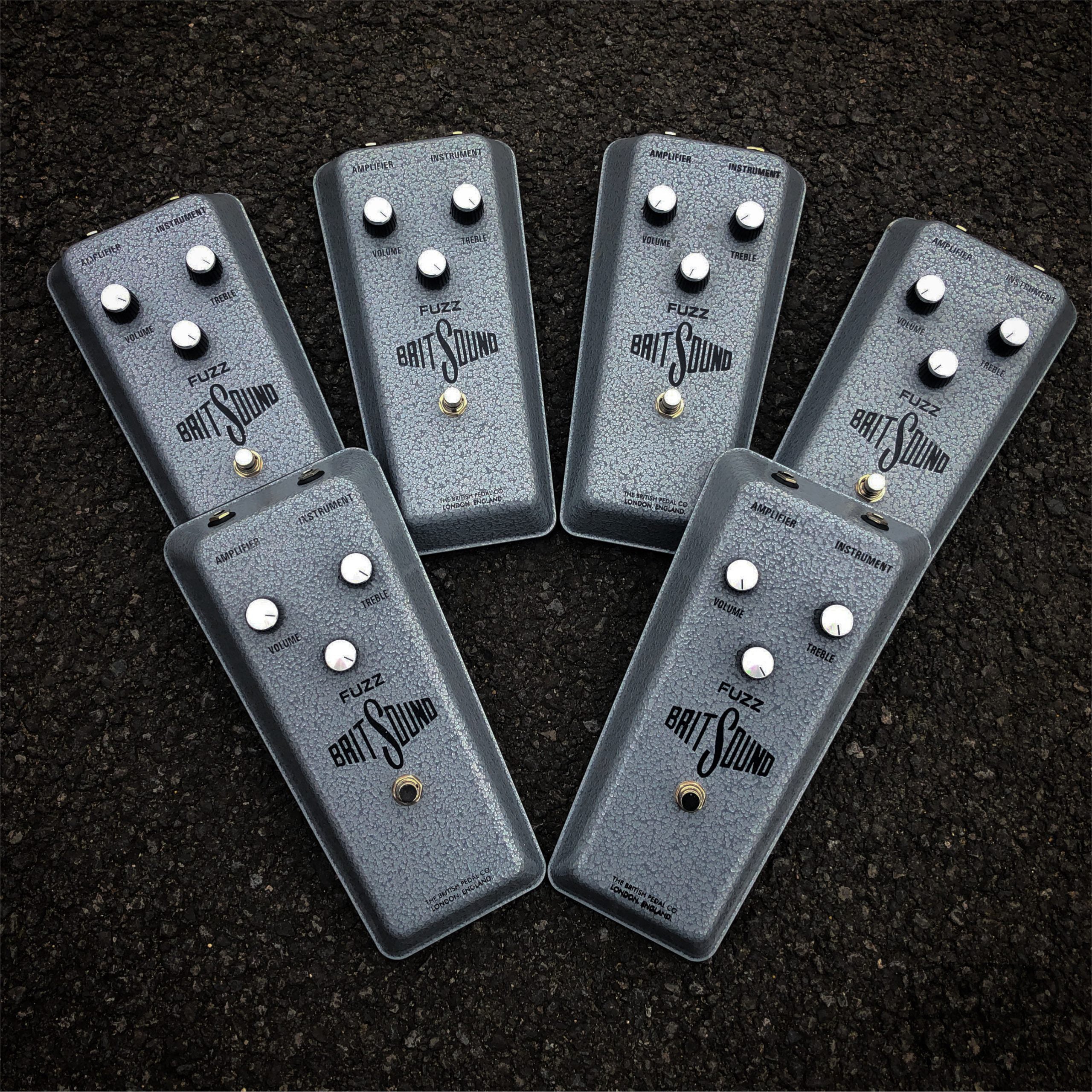 British Pedal Co. Britsound Fuzz MKIII (3x OC75 Transistors, Made in the UK)