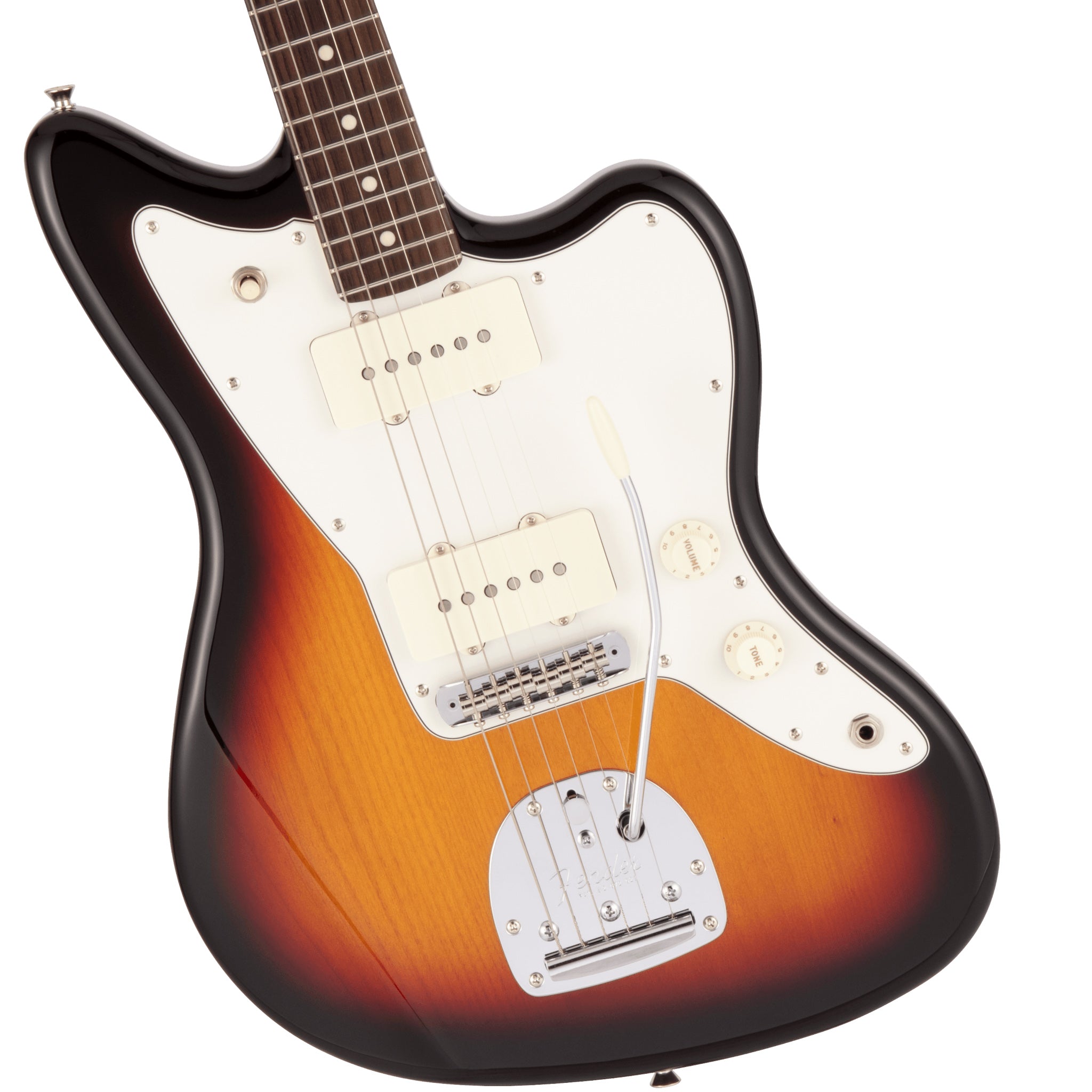 Fender Made in Japan Hybrid II Jazzmaster (Rosewood Fingerboard, 3-Color Sunburst)