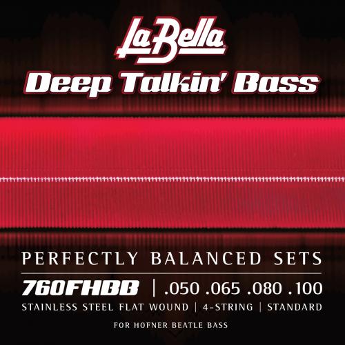 La Bella Deep Talkin' Bass Flatwound Bass Strings