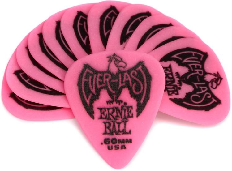 Ernie Ball Everlast Picks (Pack of 12)