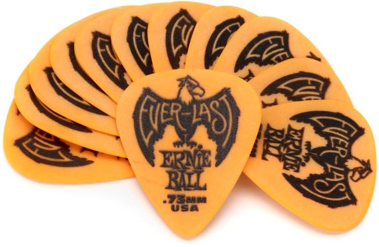 Ernie Ball Everlast Picks (Pack of 12)