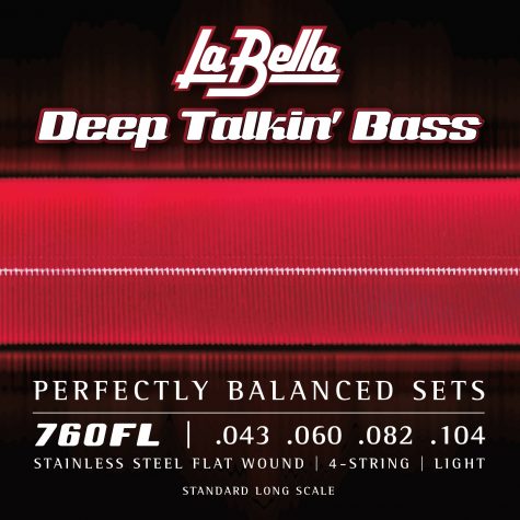 La Bella Deep Talkin' Bass Flatwound Bass Strings