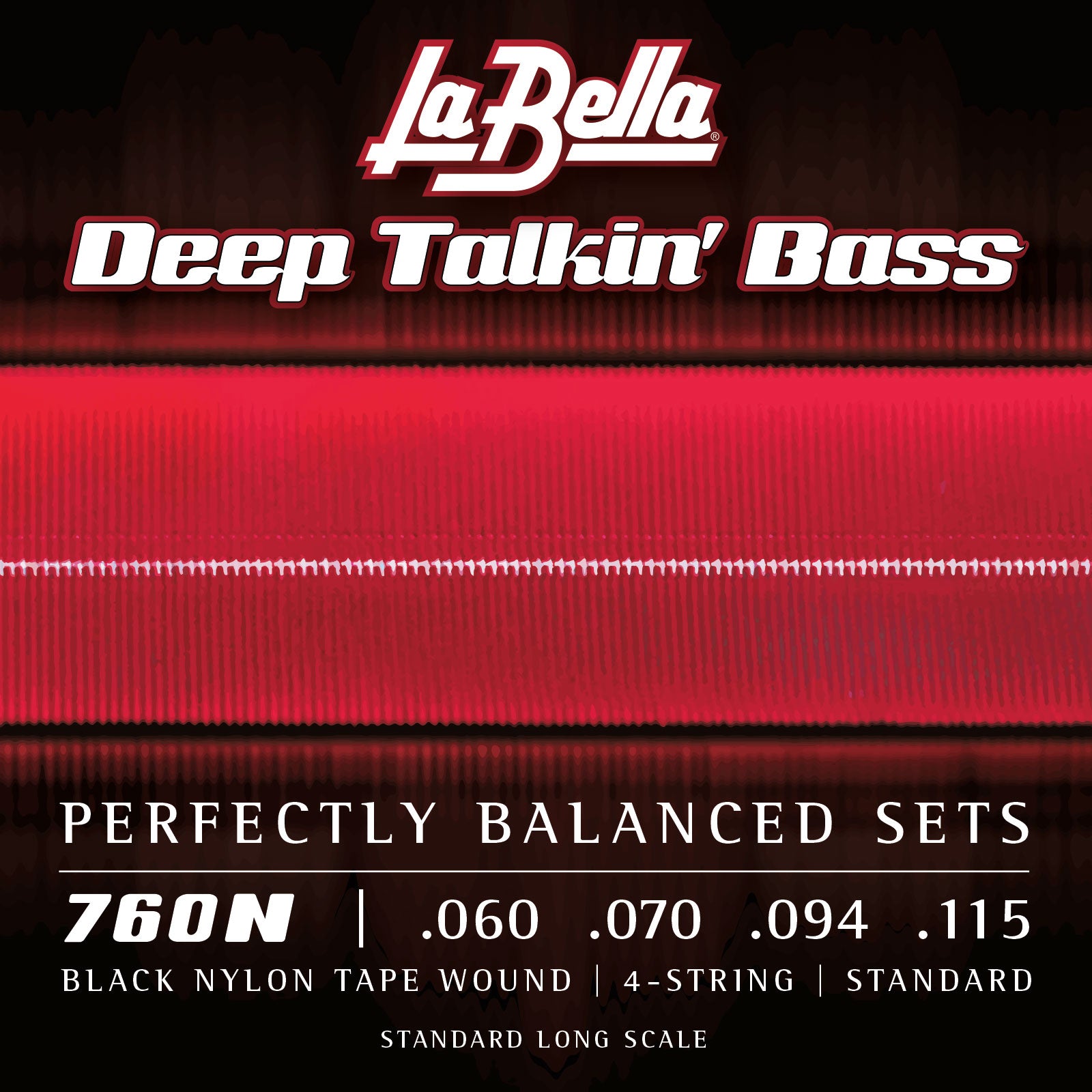 La Bella Deep Talkin' Bass Flatwound Bass Strings