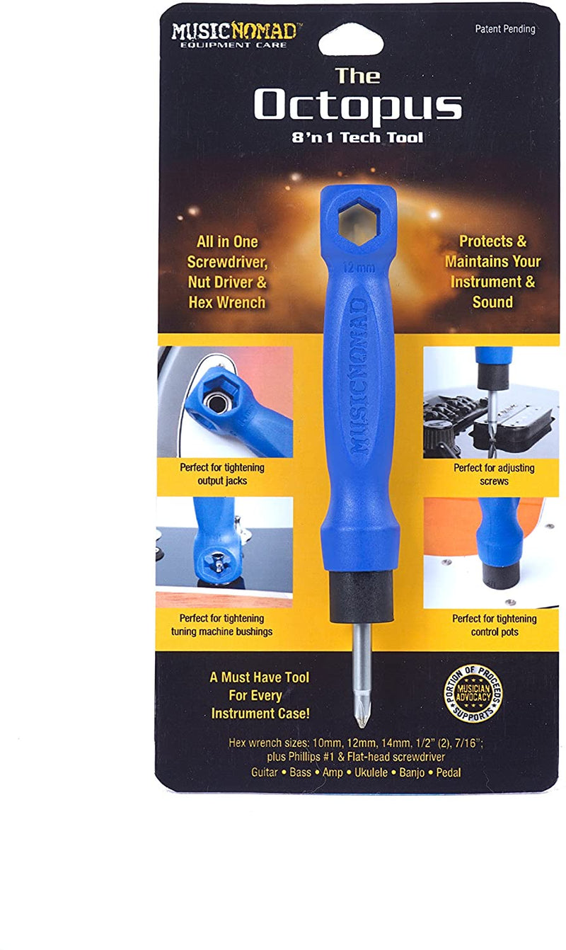 Music Nomad The Octopus 8-in-one Tech Tool (MN227)
