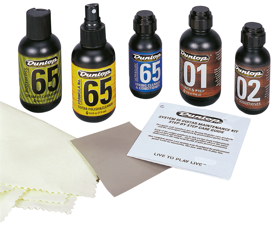 Dunlop System 65 Complete Guitar Maintenance Gift Pack (J6500)