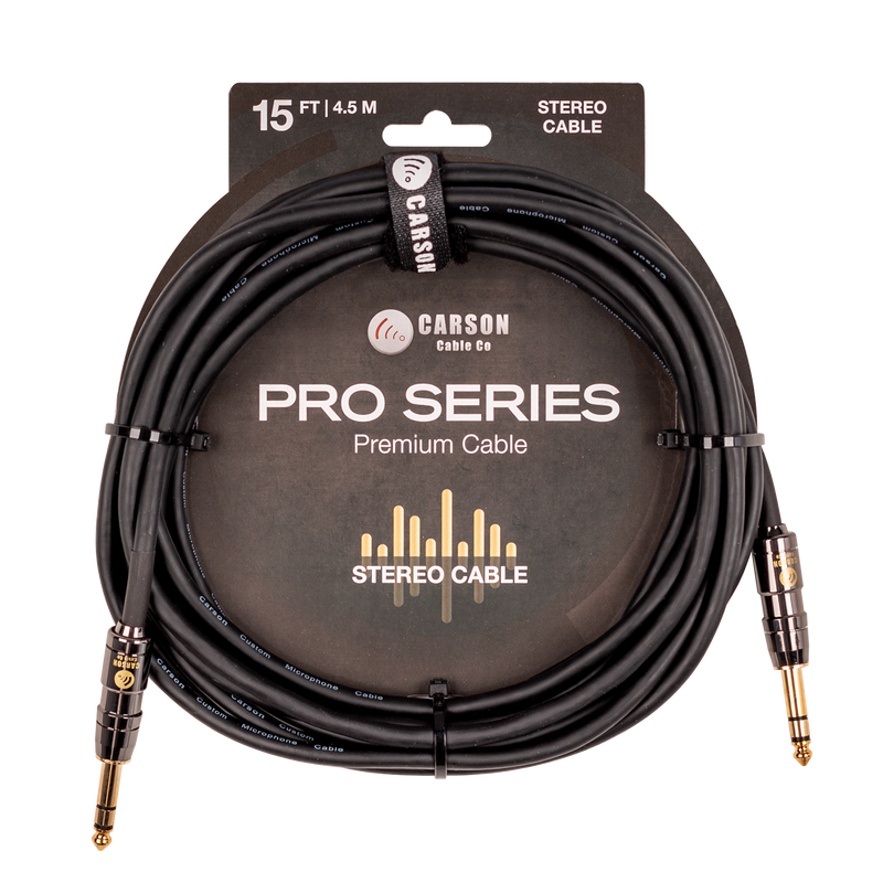 Carson Pro 15' Stereo Cable (CAR15ST)