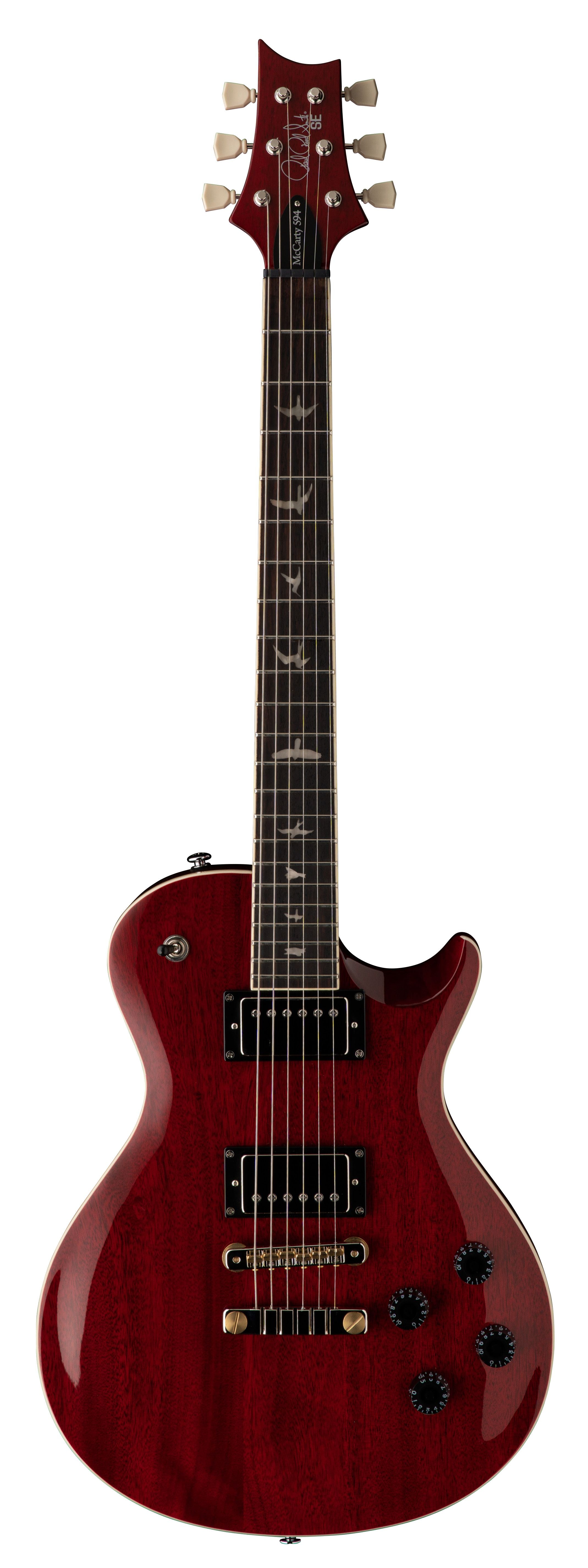 PRS SE McCarty Standard 594 (Vintage Cherry, Gig Bag)