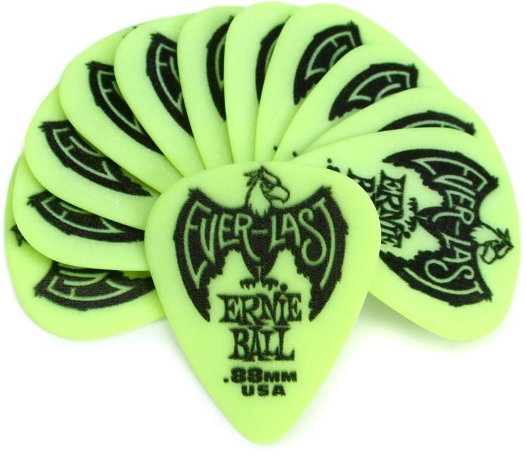 Ernie Ball Everlast Picks (Pack of 12)