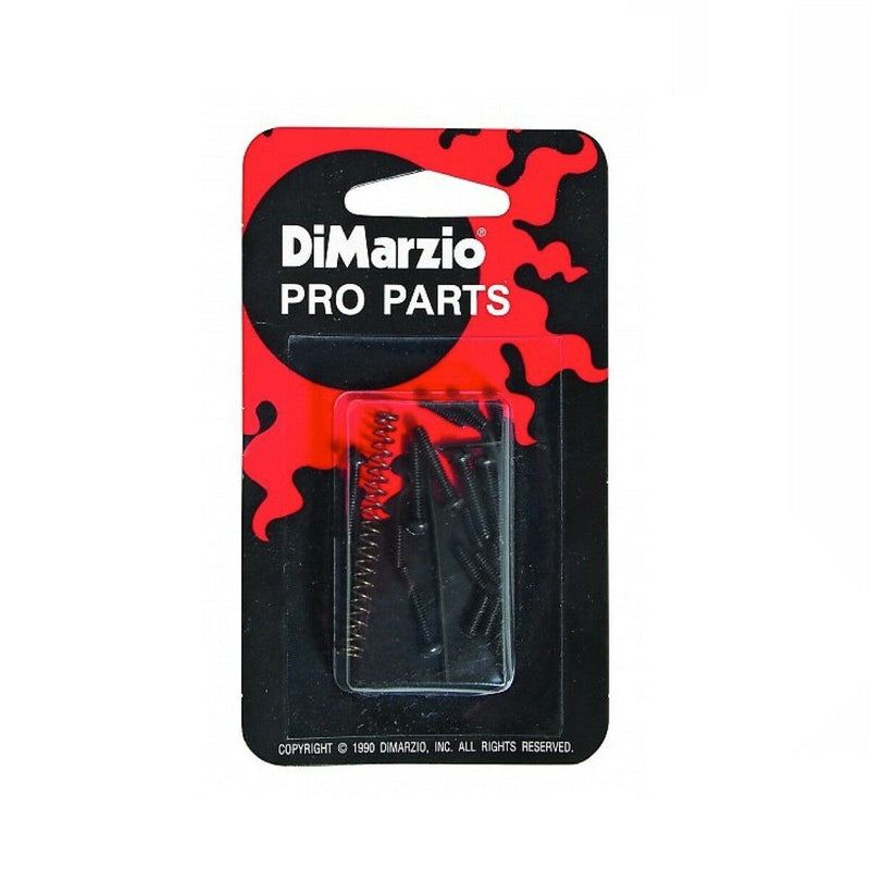 DiMarzio Bridge Hardware Kit for Vintage Strats - Black (FH1400)