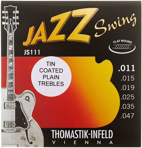 Thomastik 'Jazz Swing' Flatwound Electric Guitar Strings